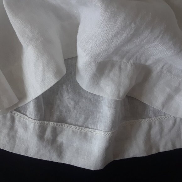 H&M 100% Linen Flowy Loose Fitting Blouse - Picture 4 of 10